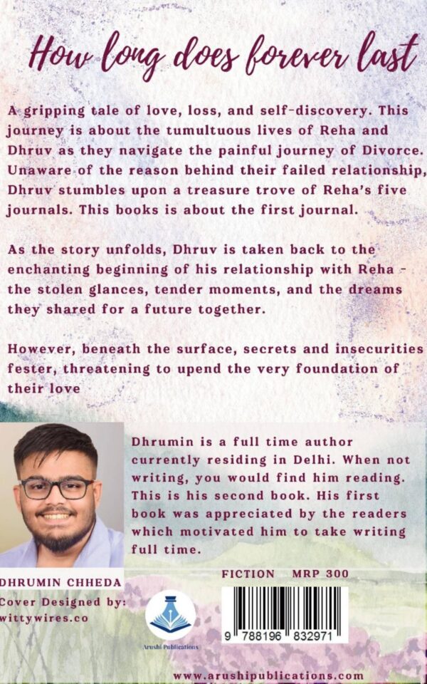 How long Does Forever Last Book One by Dhrumin Chheda